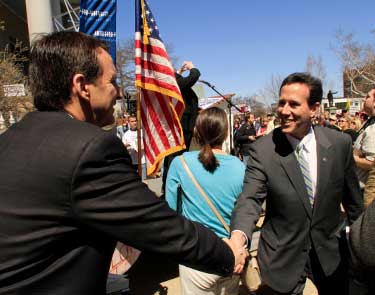 Pawlenty and Santorum