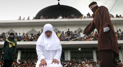 Caning Islamic Shariah law
