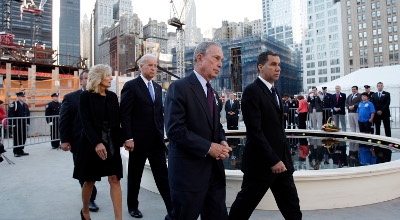 Mayor Bloomberg, 9/11 Memorial