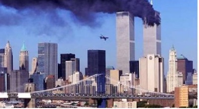 Second plane crashing into WTC on 9/11