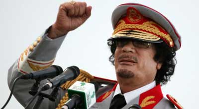 Libya Moammar Gadhafi