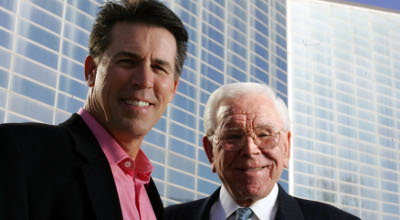 Robert Schuller and his son.