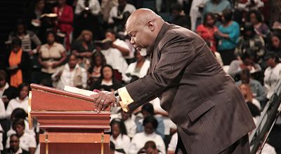 Bishop T.D. Jakes at the Potter's House