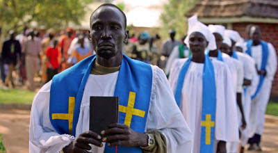 Catholic priests in Sudan