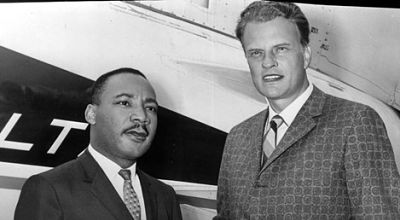 Billy Graham and Martin Luther King, Jr.