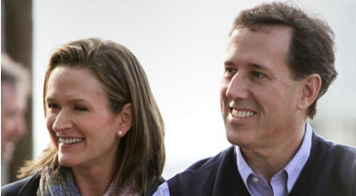 Karen and Rick Santorum