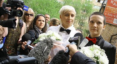 lesbian marriage