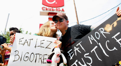 chick-fil-a protest