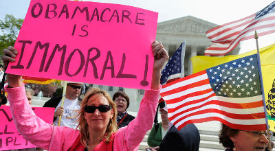 Obamacare protests