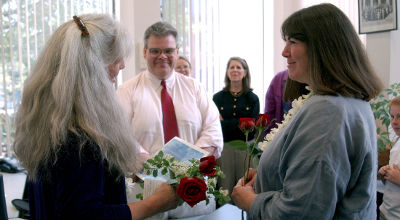 clerk officiates same-sex wedding