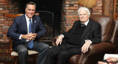 Mitt Romney, Billy Graham