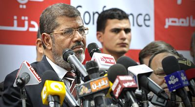 Egyptian President Mohamed Mursi