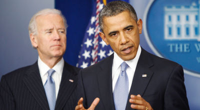 Joe Biden, Barack Obama, fiscal cliff