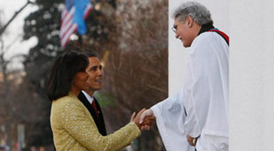 Barack Obama, Michelle Obama, Luis Leon