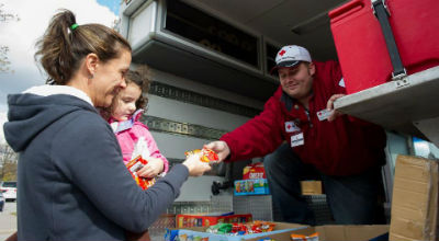 Red Cross Hurricane Sandy relief