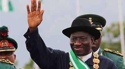 Nigeria President Goodluck Jonathan