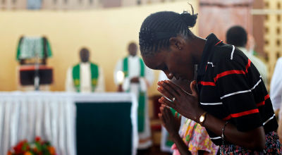 Christians pray in Garissa