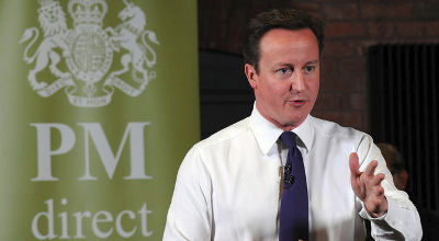 U.K. Prime Minister David Cameron