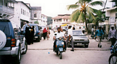 Zanzibar street scene
