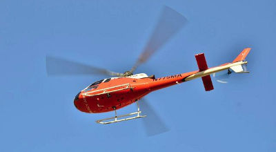 Mercy Air helicopter