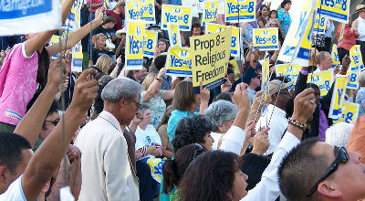 Proposition 8 supporters