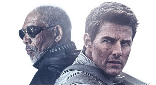 Morgan Freeman, Tom Cruise, 'Oblivion'
