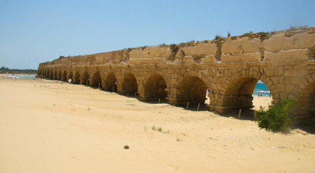 The Aqueduct in Caesarea