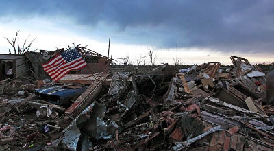 Oklahoma tornado rubble