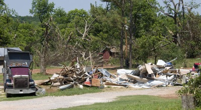 Oklahoma tornado damage
