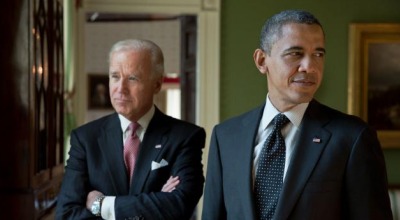 Joe Biden and Barak Obama
