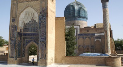 Gur-e-Amir mausoleum in Samarkand, Uzbekistan
