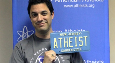 Atheist license plate