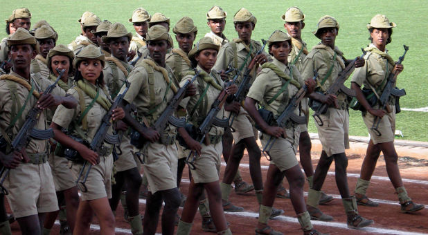 Eritrean soldiers