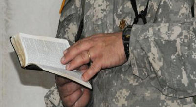 Army Chaplain, Bible