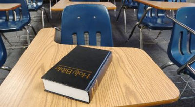Bible in classroom
