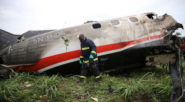 Airplane crash in Nigeria