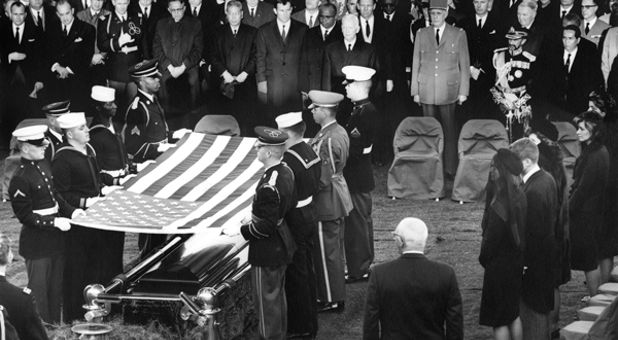 John F. Kennedy burial