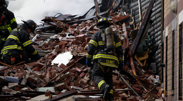 NYC building collapse