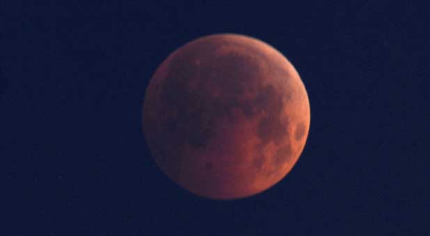 With the signs of the blood moon, do you believe there is trouble on the way?