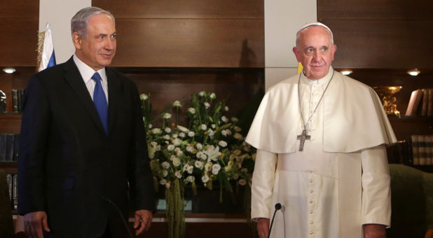 Benjamin Netanyahu, Pope Francis