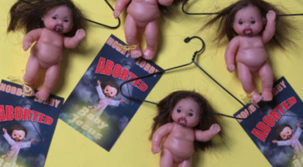Hobby Lobby aborted Jesus dolls