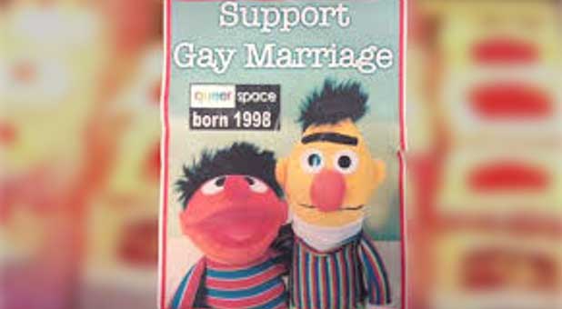 Ernie and Bert gay marriage cake controversy