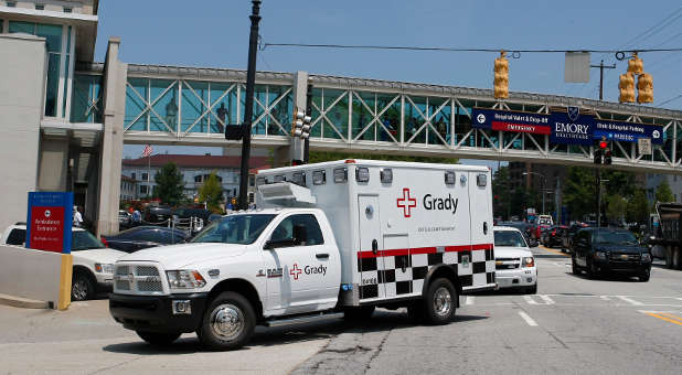 Emory University Hospital ambulance