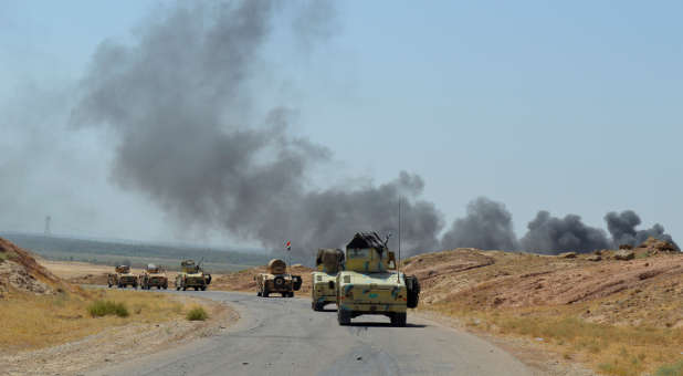 Islamic State clashes with Iraqi security forces