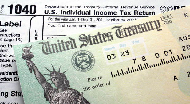 IRS refund check