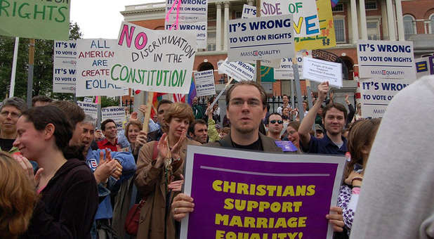 gay marriage supporters