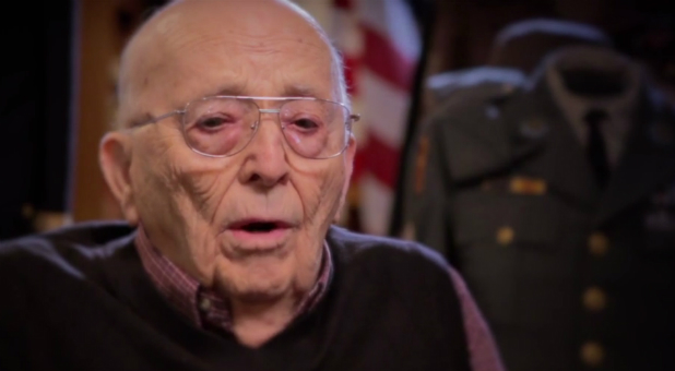 World War II veteran tells how war led him to Christ.