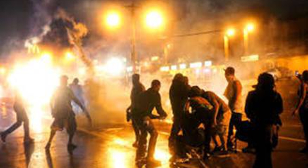 riots in Ferguson, MO.