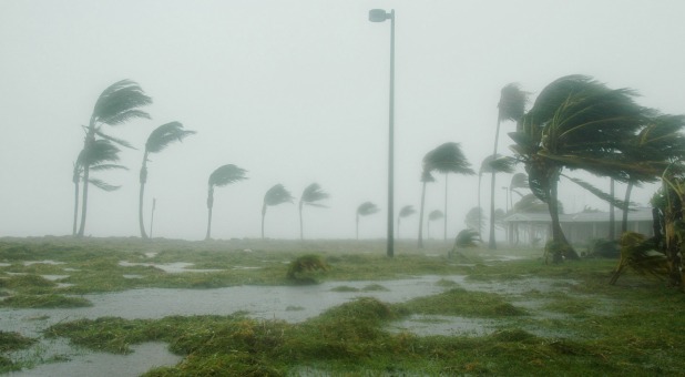 hurricane in Florida Keys