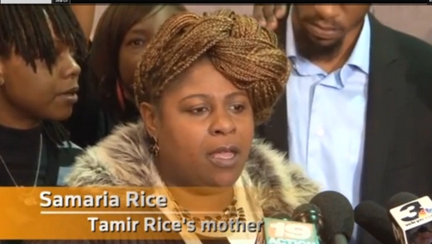 Samaria Rice, the mother of Tamir Rice, spoke to the media for the first time this week.